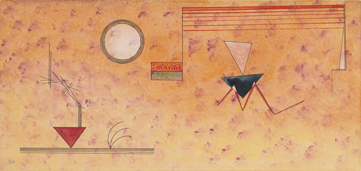  瓦西里·康丁斯基 wassily kandinsky ——直线和倾斜